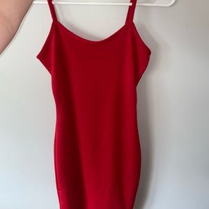 pretty little thing bodycon dress; size small